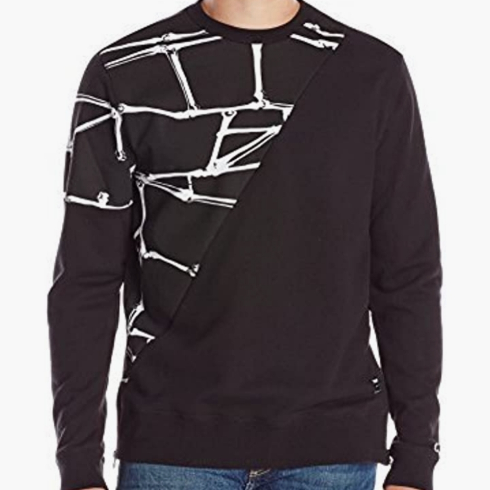 TRUKFIT Men's Bones Crewneck Sweatshirt
